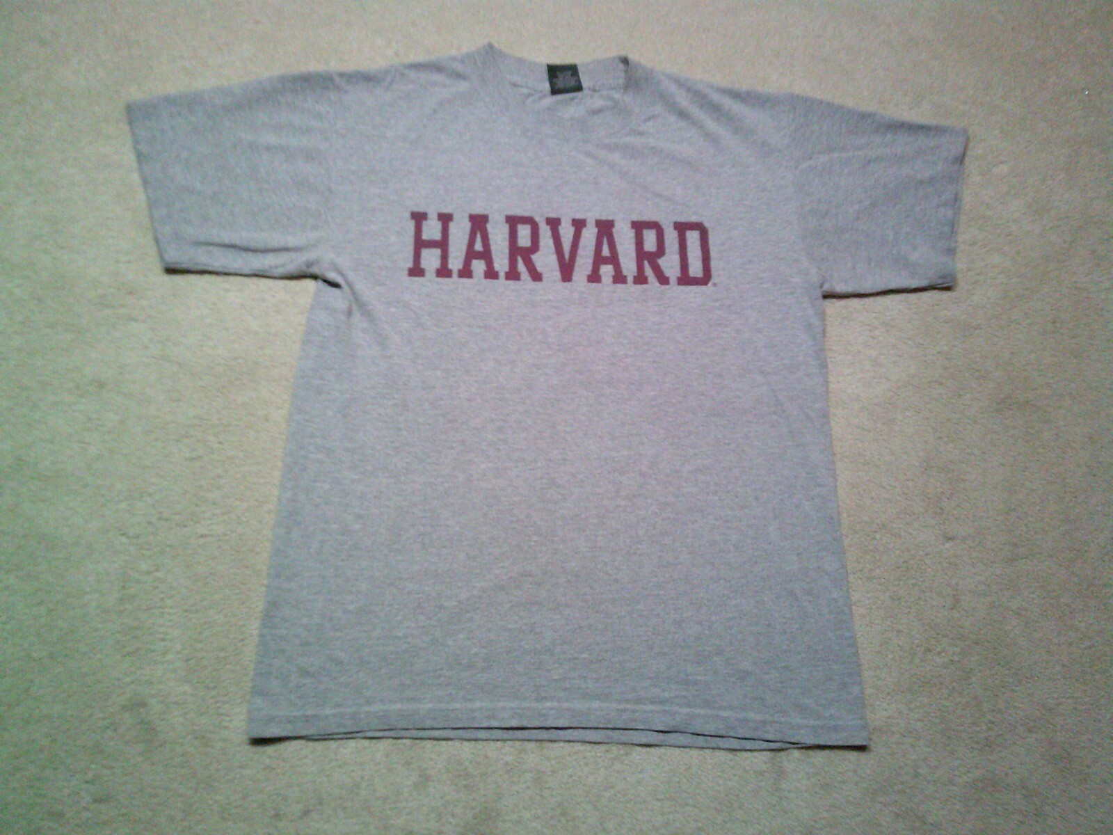 FILA T shirt vintage Harvard University uomo media Gary anni 90 Y2K