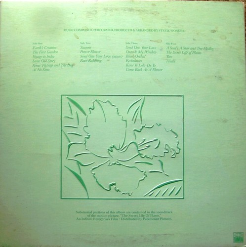 Stevie Wonder's Journey Through The Secret Life Of Plants / Vinyl / 70s Soul - Picture 2 of 3