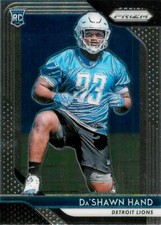 DA'SHAWN HAND 2018 Prizm ROOKIE RC #272 Lions 