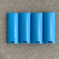 Nintendo Wii Battery Cover Back Door Cover Lip For Controller Wii U Remote Blue
