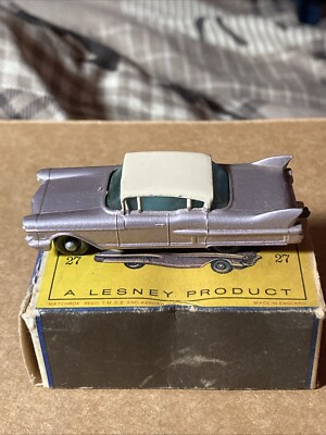 マッチボックス　レズニー　No.27 キャデラック Matchbox By Lesney Made In England Cadillac Sixty Special No.27