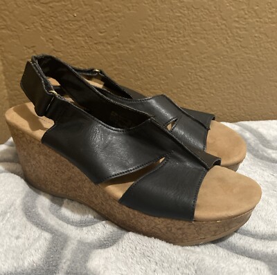 comfortable black dress sandals Viluyesy Womens Block Heeled Sandals, Comfortable Open Toe Ankle Strap Elegant Casual Dress Shoes Black, Women's, Size: 8.5