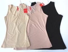 Spanx Cami Trust Your Thinstincts Tank Top Designer Shapewear Pink Beige  10039R