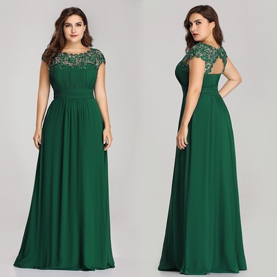 plus size green bridesmaid dresses