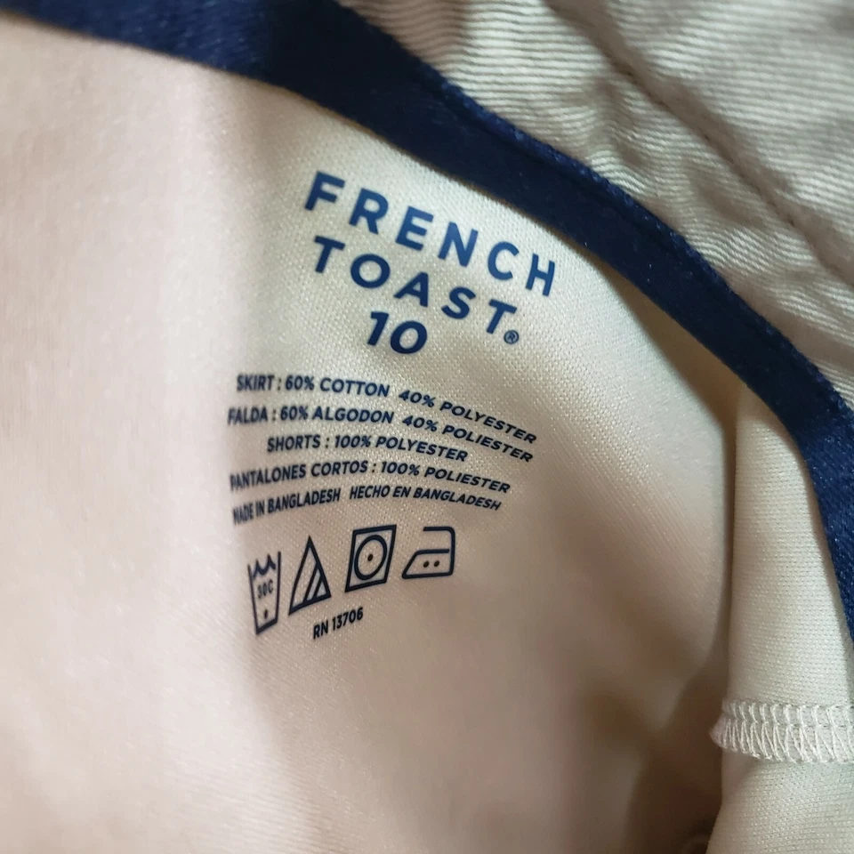 Scooter con cinturón de lunares French Toast para niñas, caqui, 10 Foto 4 de 4