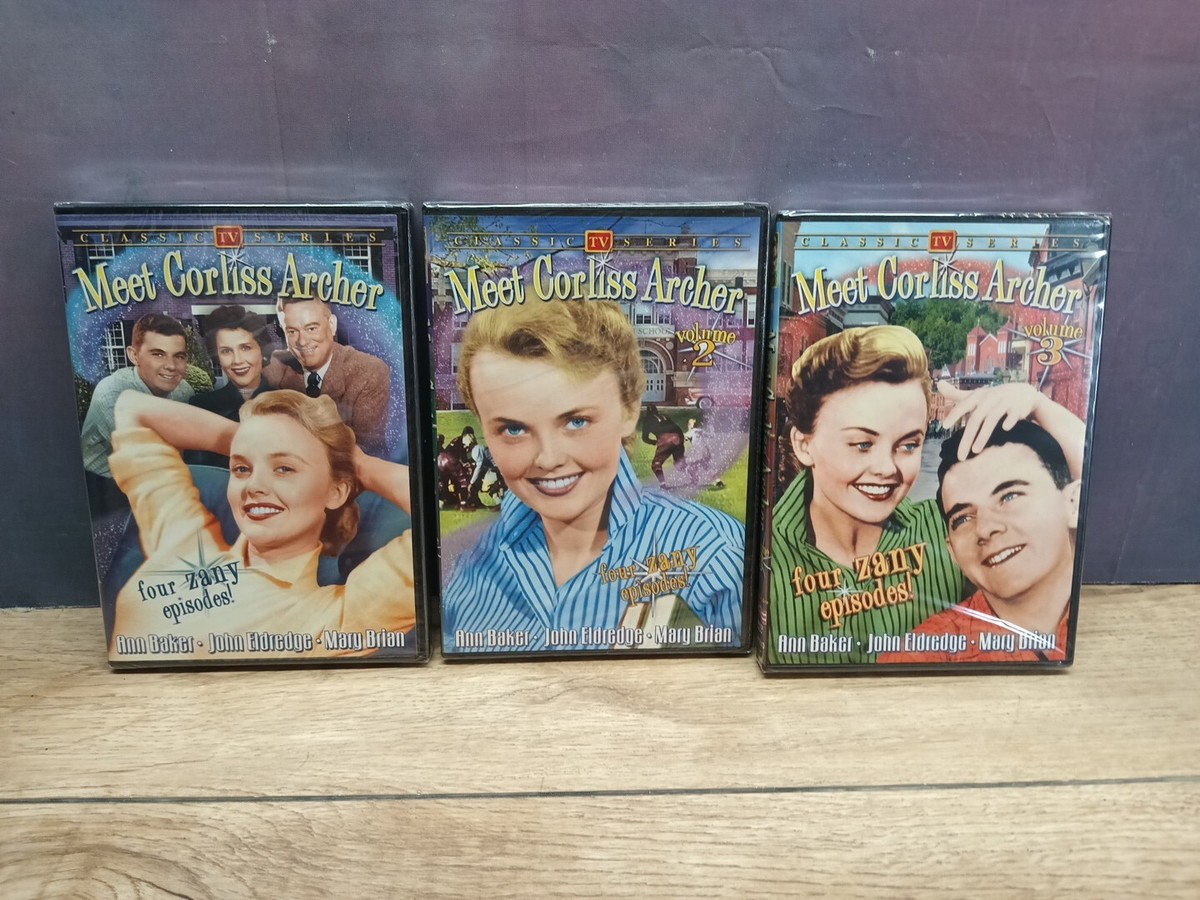 【中古】 Meet Corliss Archer 3 / DVD Meet Corliss Archer Volume 1, 2 , & 3 Sealed DVD. Black