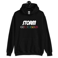 USA Storm Bowling Logo Unisex Heavy Blend Hoodie S-5XL 