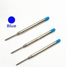 12pcs 6pcs 9.8cm Long Ballpoint G2 Metal Pen Refill Ballpen 1.0mm Tip