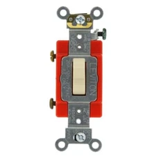 20 Amp Industrial Grade Heavy Duty Single-Pole Lighted Handle Toggle Switch,