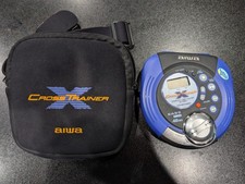 VTG Aiwa XP-SP911 Cross Trainer Portable Sport CD Player Walkman Tested Works.