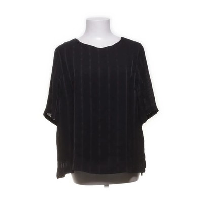 Carin Wester, Bluse, Größe: 42, Schwarz, Polyester, Nadelstreifen, Damen #7BP