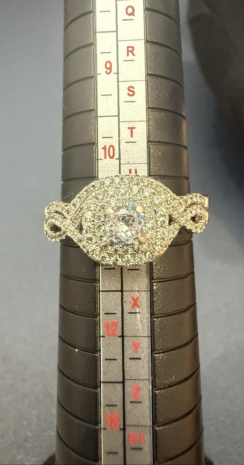 925 Sterling Silver Eternity Stackable Ring Garne… - image 20