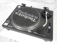 Technics SL-1200MK3 Black Direct Drive DJ Turntable Quartz Lock Tested Japan
