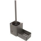 1 Set Wc-bürstenhalter Wandmontage Wc-halter Und Bürste Wc-becken Zubehör