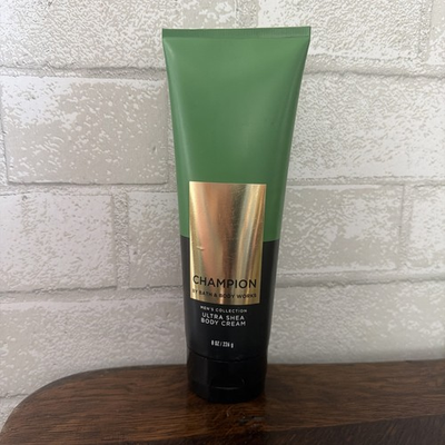 #ad #ad Bath amp; Body Works CHAMPION FOR MEN Ultra Shea Body Cream Lotion Tube 8 oz NEW $29.50