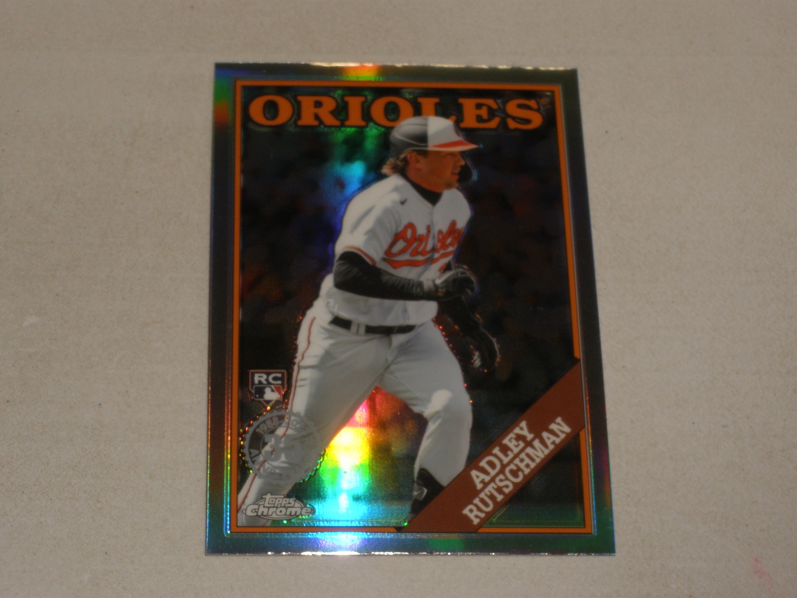 2023 Topps Chrome Update 1988 Style #19 Adley Rutschman Rookie RC C