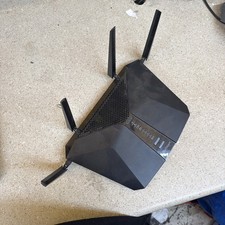 NETGEAR Nighthawk AX6 AX5400 6-Stream WiFi Black Router Dual Band 2500 sq ft