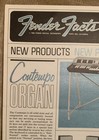 Sept 1966 Original Fender guitars Fun Facts #12 Newsletter Magazine Not Reprint — photo 2