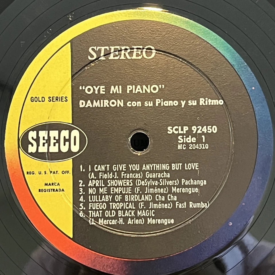 Latin Damiron Y Su Ritmo - Oye Mi Piano Seeco Foto 3 de 4