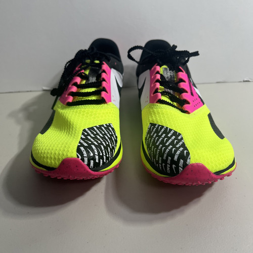 Nike Rival Waffle 6 Road Cross Country Racing Shoes - Volt/Black - Men’s Sz 9.5 - Bild 3 von 12