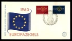 Mayfairstamps Netherlands FDC 1960 dual Europa First Day Cover aax_94711