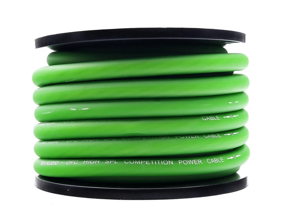 Провод калибра 1/0 OFC VFL 50 футов рулон черный - Изображение 4 из 4