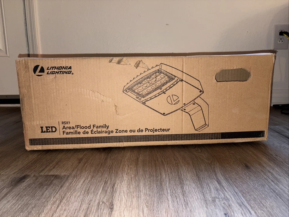 Nuevo Sellado Lithonia Iluminación RSX1 LED P4 40K R3 MVOLT SPA DDBXD Foto 3 de 4
