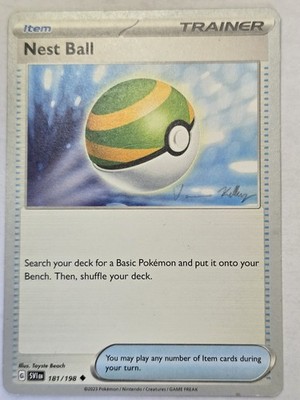 Nest Ball 181/198 2023 Pokemon World Championships Variant Scarlet Violet Base A