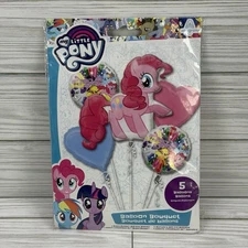 My Little Pony 5 Foil Balloon Bouquet Birthday Party Decorations SuperShape