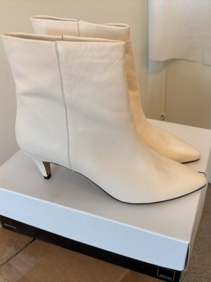 Dolce Vita Dot 100% Soft Leather Kitten Heel Ankle Boots Size 9M