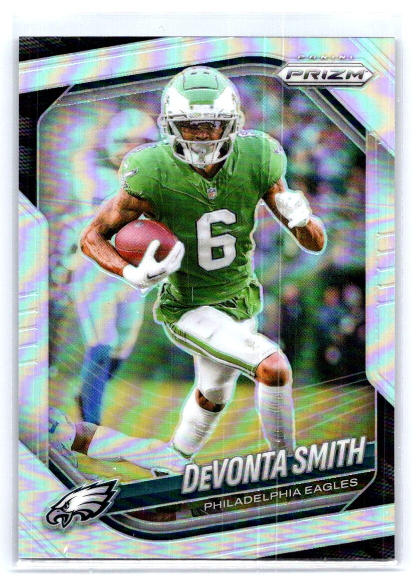 2025 Panini Prizm #70 DeVonta Smith Silver
