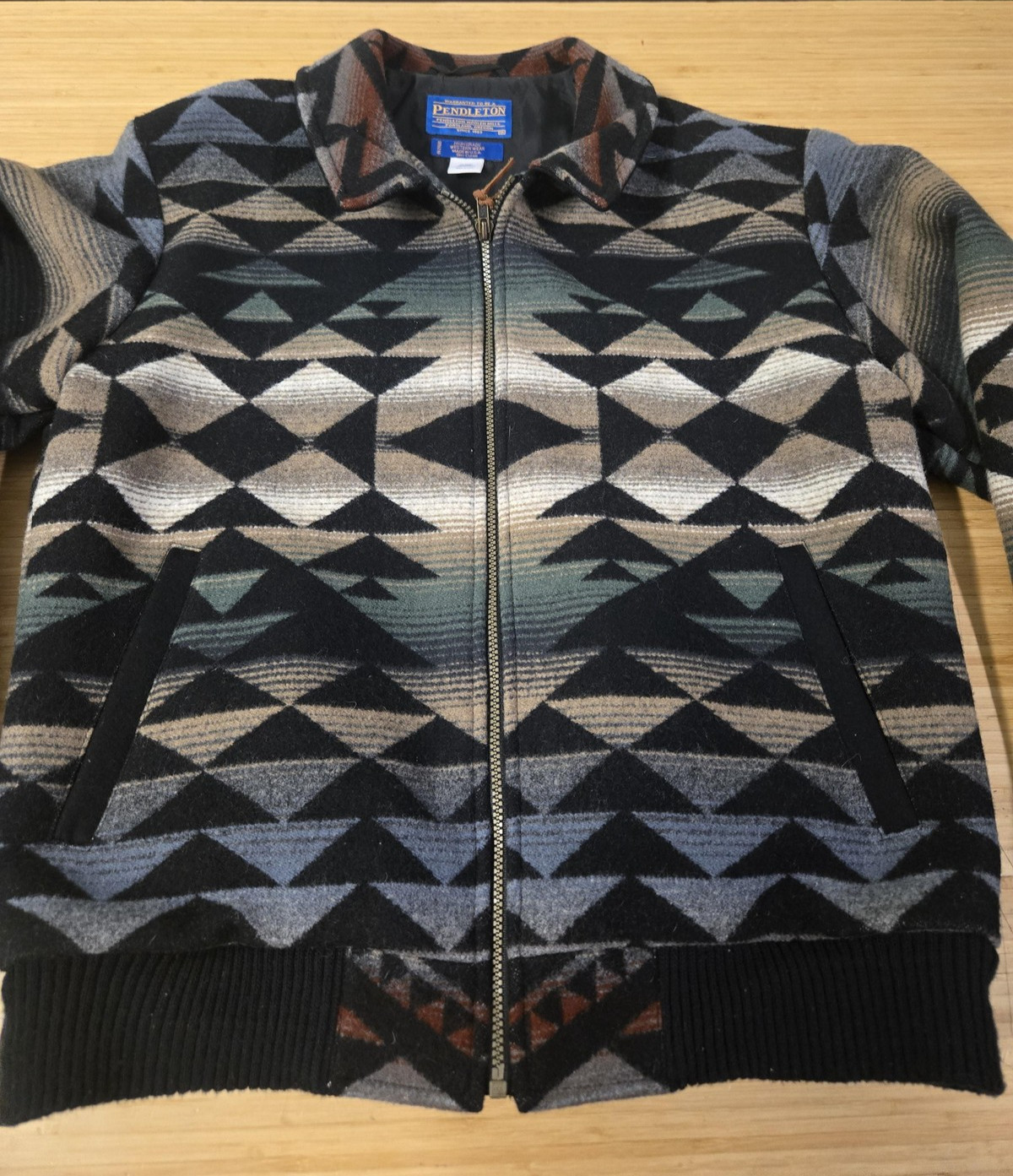 Vintage Pendleton Jacket Mens Medium Wool Western… - image 3