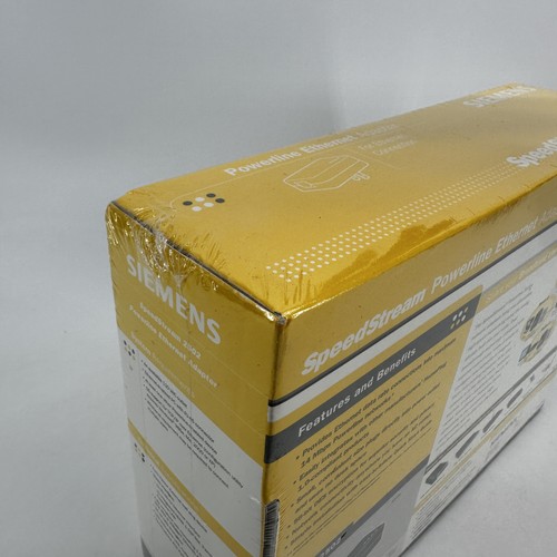 Siemens SpeedStream Powerline Ethernet Adapter SS2502 HomePlug New Sealed Box - Afbeelding 11 van 13