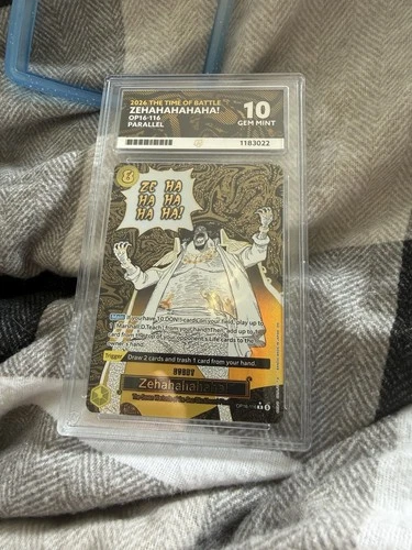 Ace Grading 10 One Piece Zehahahahaha! Parallel OP16-116 Teach English
