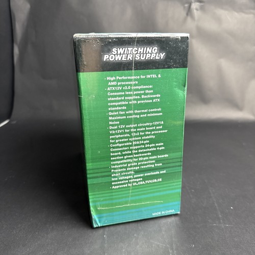 Vintage NOS Star power Ditching Power Supply 600w 2x S-ATA Duel 8cm Push Pull Fa - Afbeelding 5 van 7