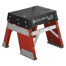 LOUISVILLE LADDER FY8001 Step Stand,375 lb. Ld Cap.,Fiberglass 415J18
