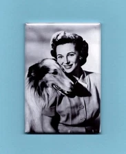 LASSIE TV SHOW *2X3 FRIDGE MAGNET* COLLIE DOG DRAMA RESCUE TELEVISION BARK LOVE