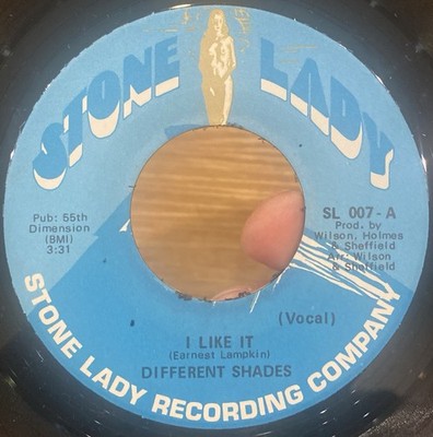 DIFFERENT SHADES I Like It 45 STONE LADY NM SCARCE Funky Soul Breaks