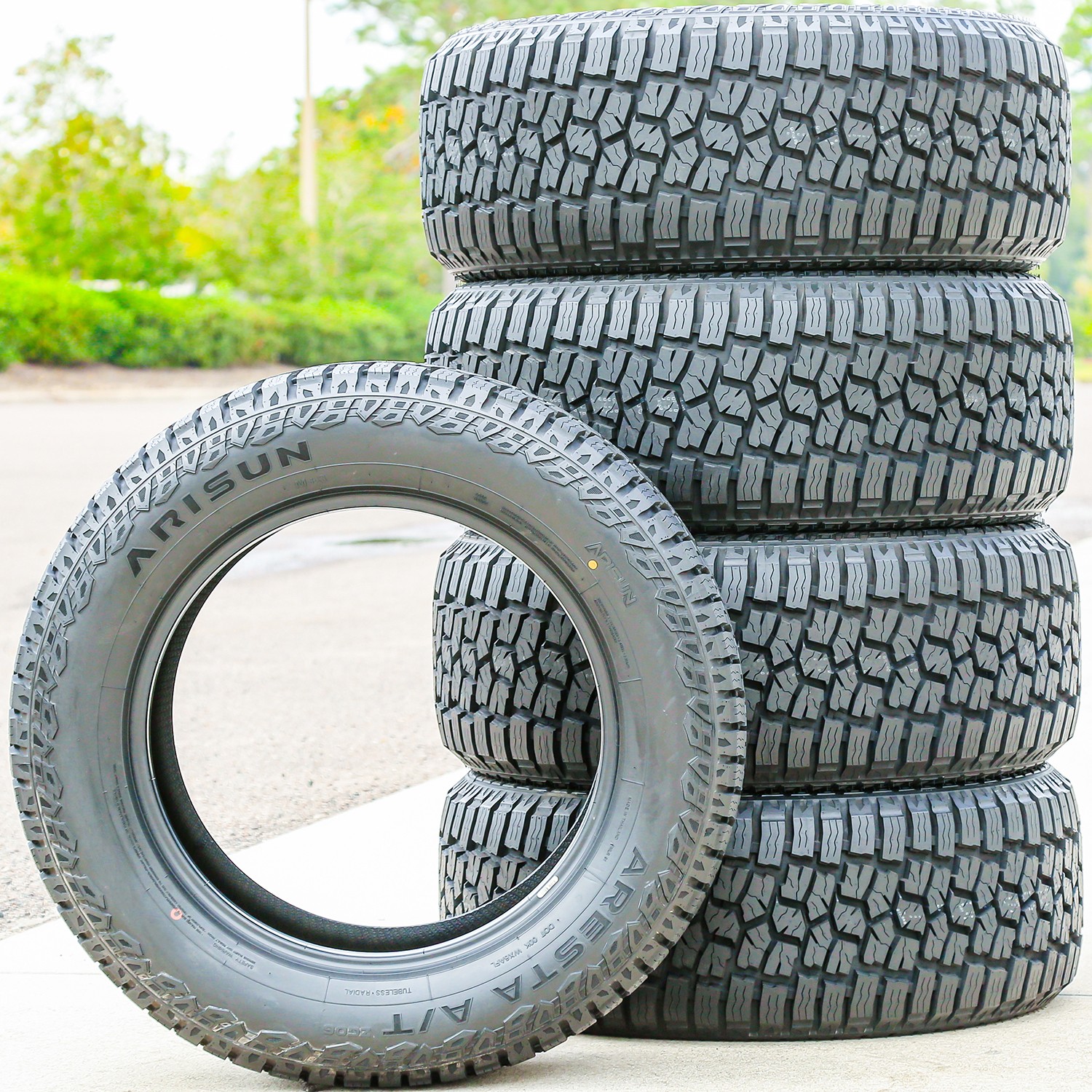2 Tires Arisun Aresta A/T ZG06 255/65R17 110T AT All Terrain