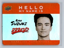 2025-26 Upper Deck MVP #HNI-14 Ryan Suzuki Hello, My Name Is