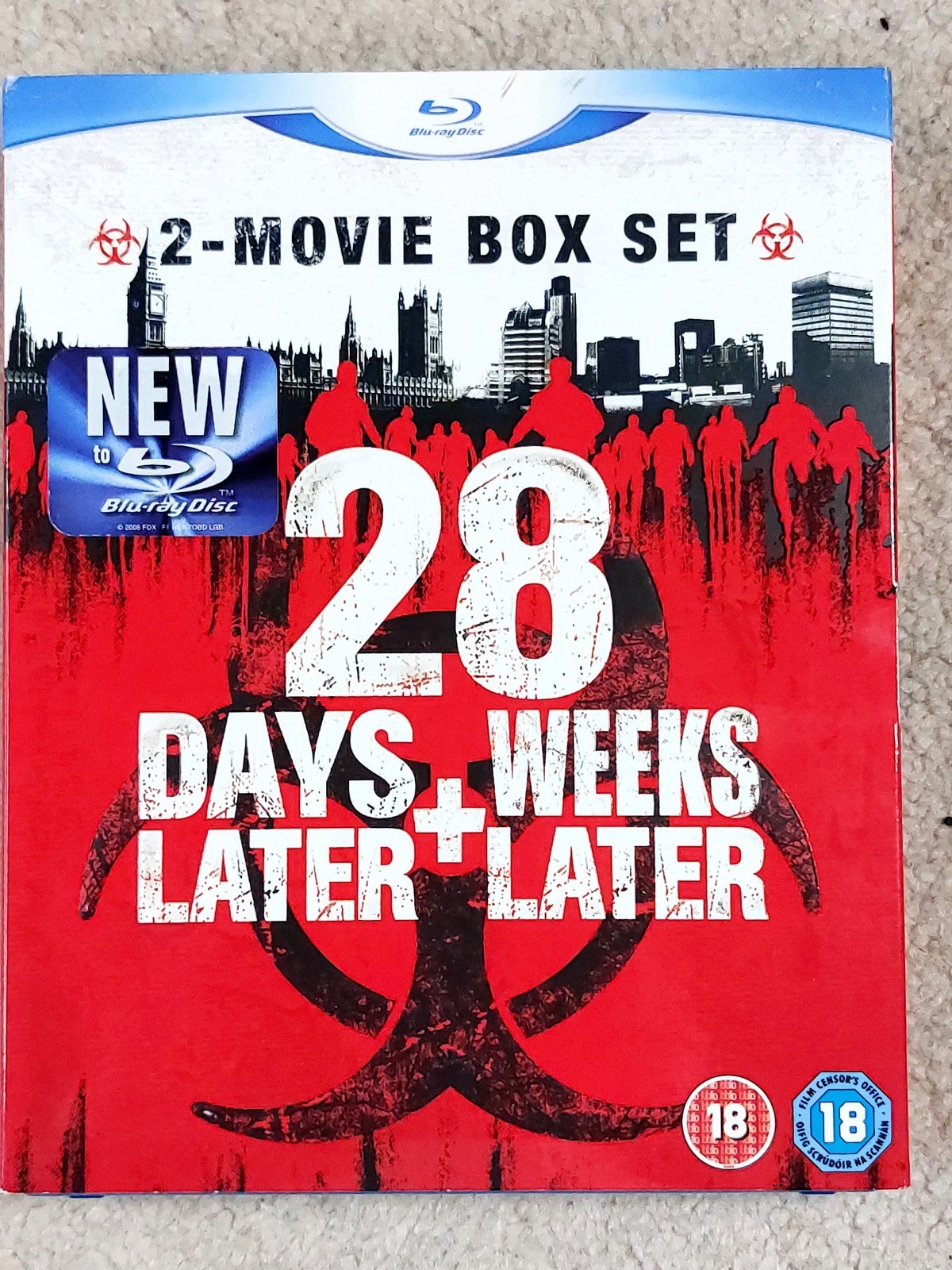 28 Days Later/28 Weeks Later (Box Set) (Blu-ray, 2008)