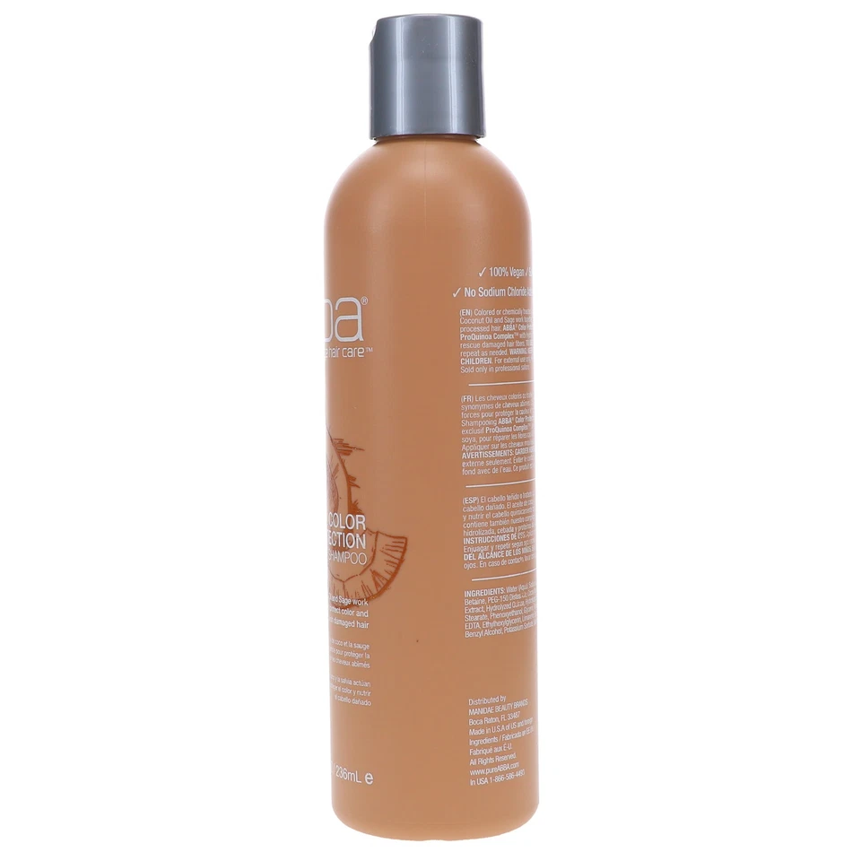 ABBA Color Protection Shampoo 8 oz - Image 3 of 4