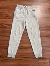 GAP Kids Gray Fleece-lined Jogger Sweatpants in Kids size XXL