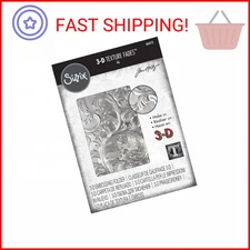 Sizzix 3-D Texture Fades Embossing Folder, Multi Color