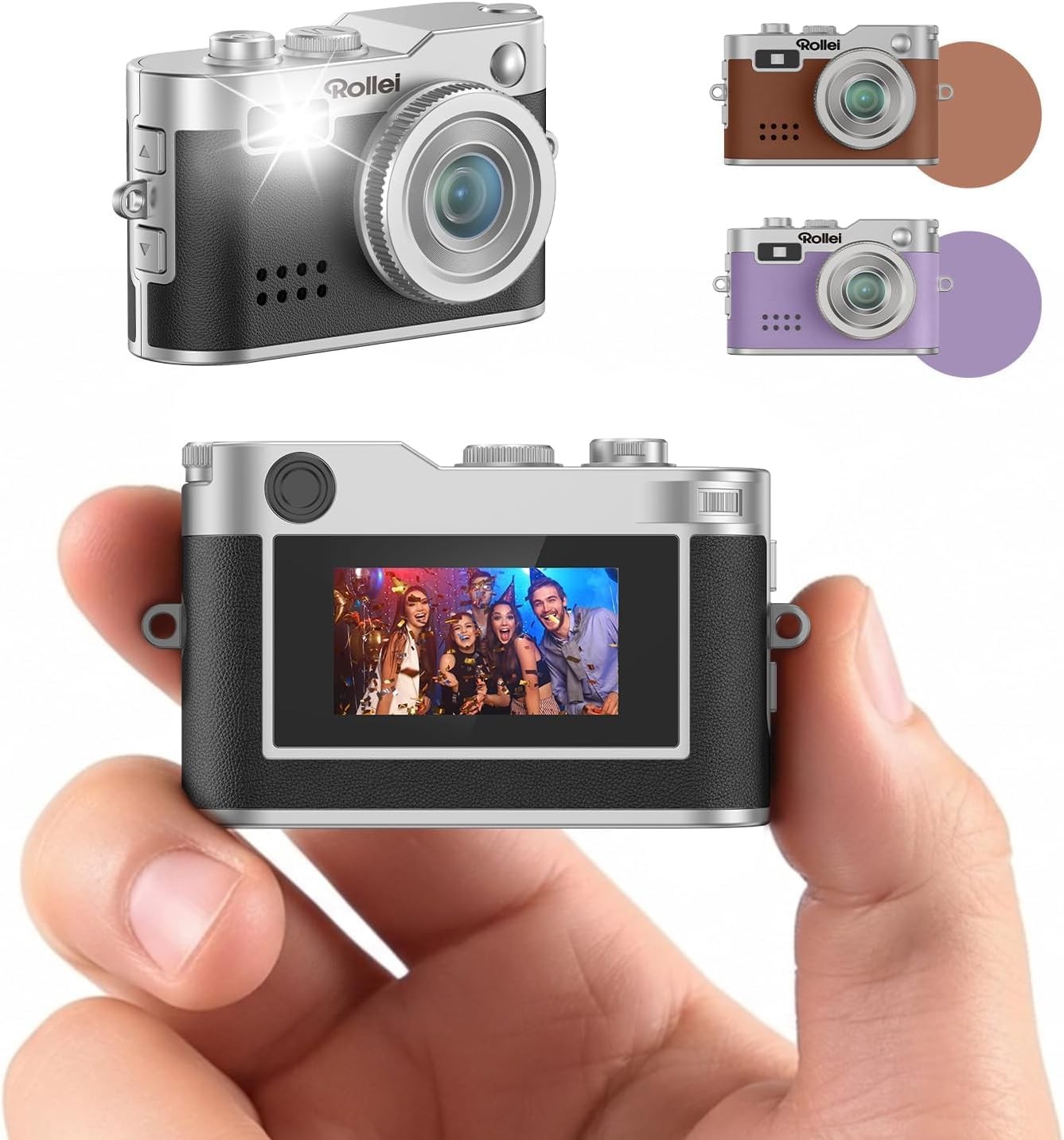 Mini Digital Camera Chain Mini Digital Camera Keychain 1080p Small Portable Photo Video Camera ...