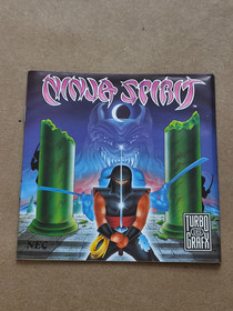 TURBOGRAFX 16: Ninja Spirit HUCARD/MANUAL ONLY Game TESTED