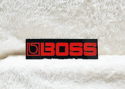 BOSS Roland Sticker Red