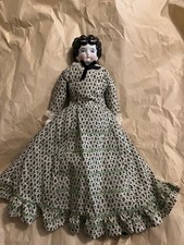 Antique China Head Doll with Cloth Body 15  