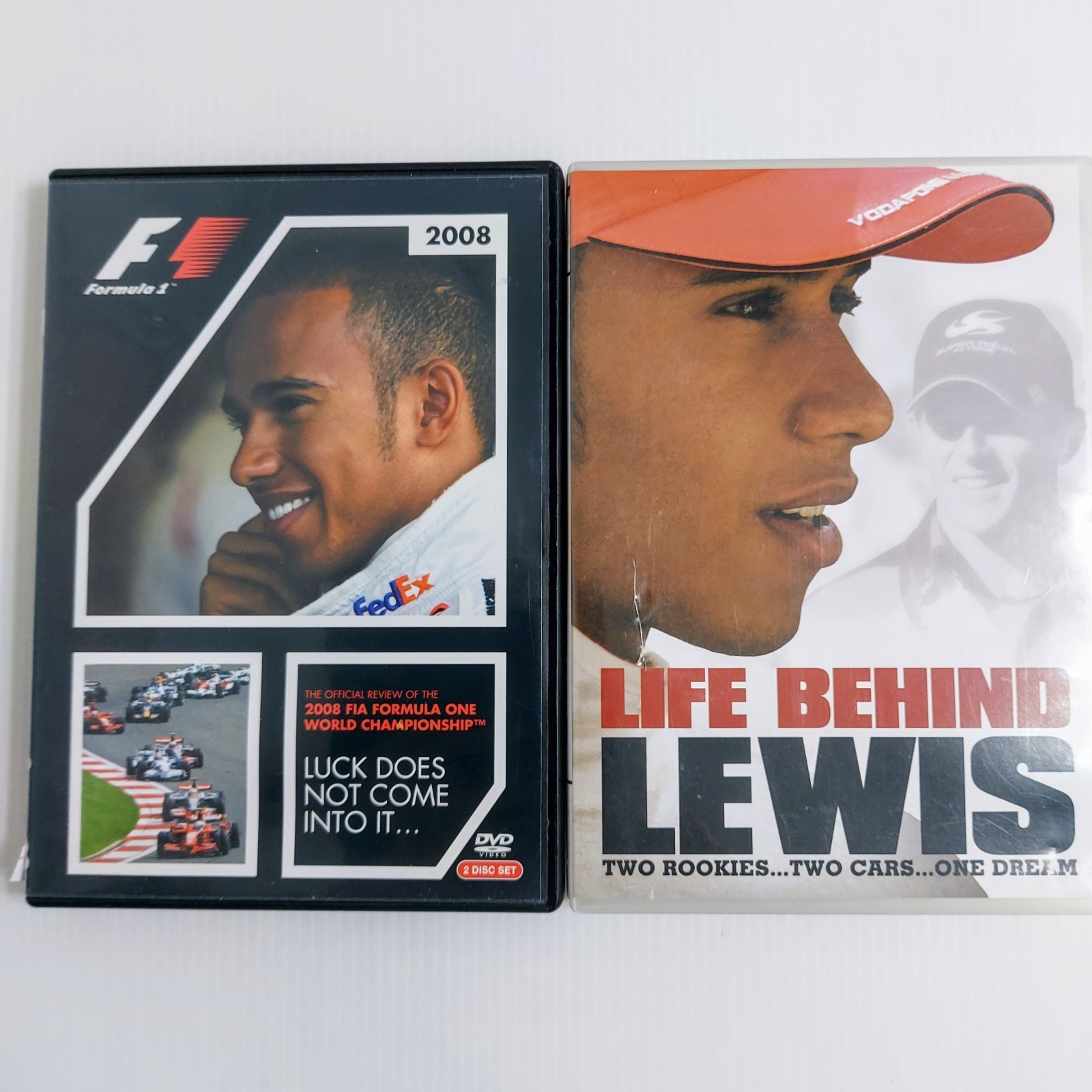 Lewis Hamilton Formula 1 2008 Official Review DVD 2 Disc Set World Champion