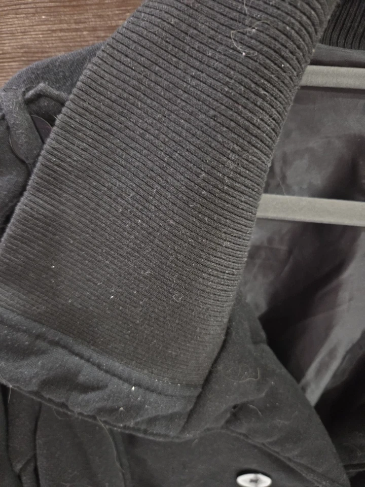 Vtg IB Diffusion Women's Black Coat Size XL - Image 3 of 4